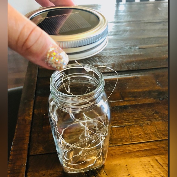 💡New Handmade Macrame Hanging Solar Lantern - Picture 8 of 8